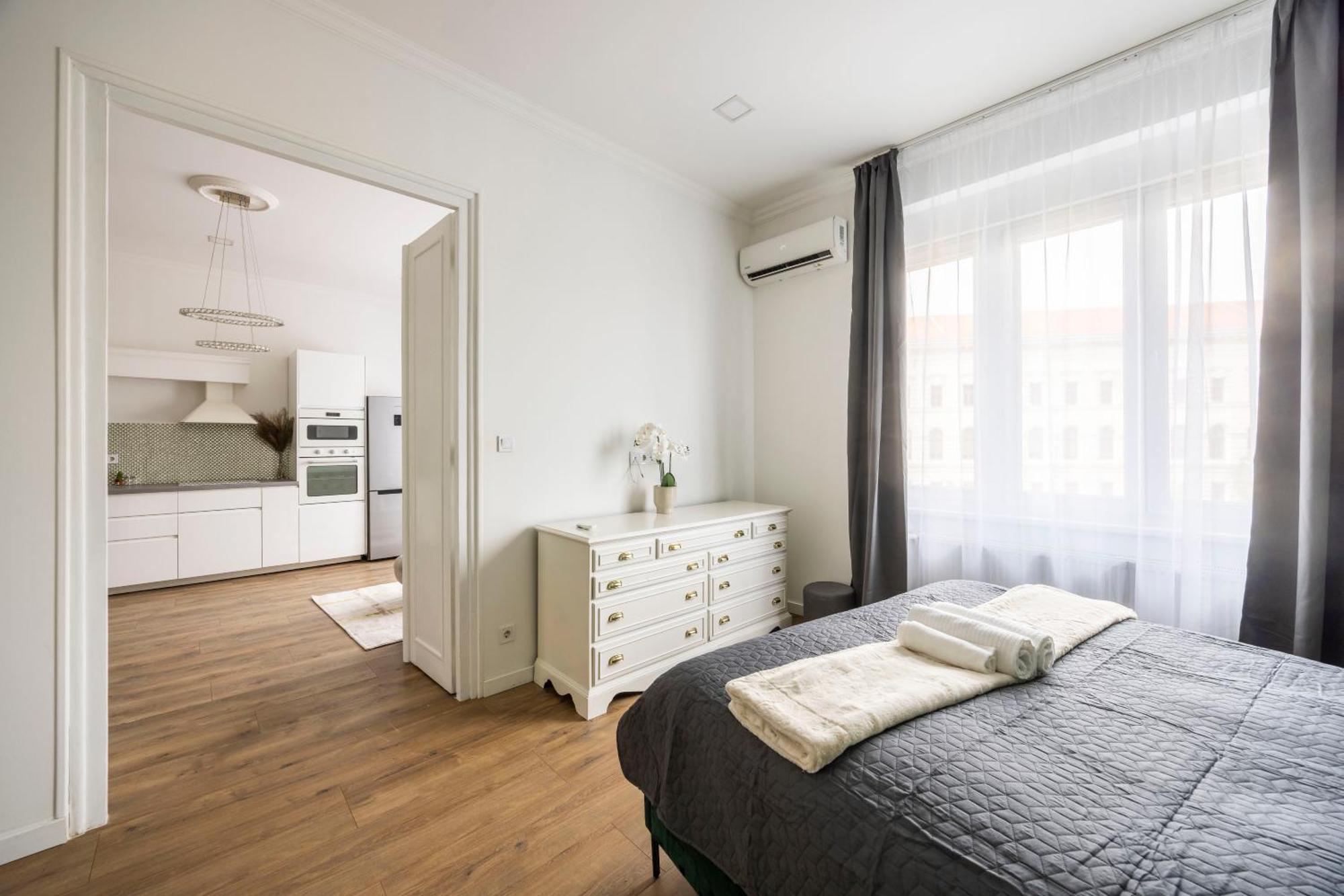Luxy Central Spacious & Cozy Residence With Balcony Budapesta Exterior foto